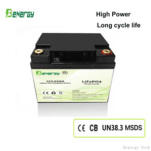 Lifepo4 Battery 12V 40AH Solar Battery RV Battery