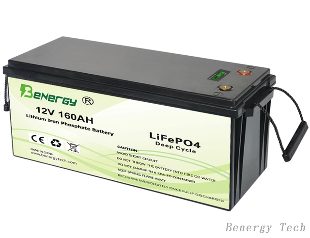lithium ion batteries 12V 160AH deep cycle battery for RV, Solar, Boat, power tools