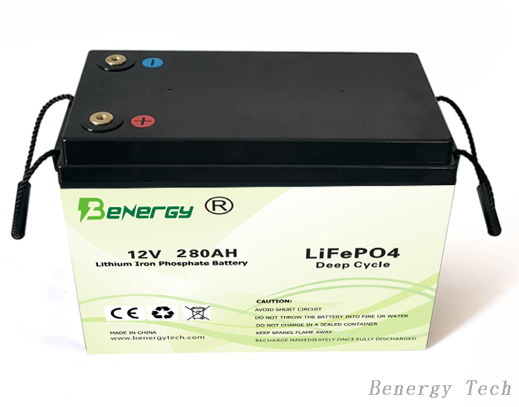 12V 280Ah Lifepo4 Lithium Ion Battery Lead Acid Replacement for Solar Rv Marine UPS
