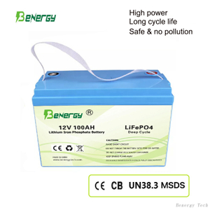 12V 100AH Lithium Battery Pack High Capacity For RV E-Boat Solar System Replace Lead Acid Battery Packs