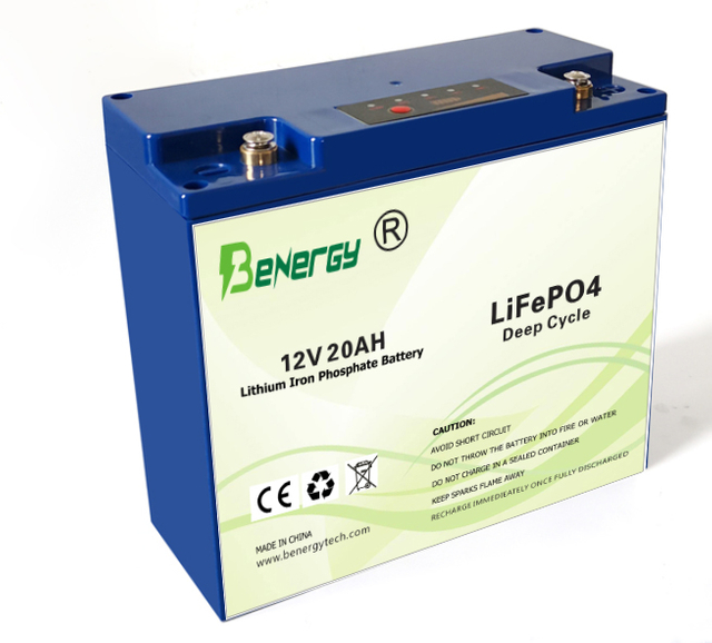 12V 20Ah Lifepo4 Lithium Ion Battery Lead Acid Replacement Solar Rv Marine UPS