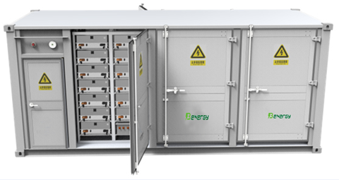20ft 1000kwh Energy Storage System 500kw Hybrid Container 1MWH Solar Battery