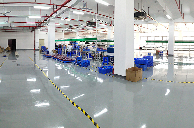 factory overview of lithium batteris